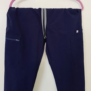 Navy Blue FIGS Scrubs Pants • Size S/T